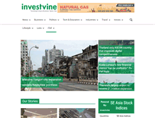 Tablet Screenshot of investvine.com